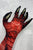 Faux Red Species - Lizard Skin - Alien Skin - Gloves