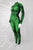 Figure-Enhancing She-Hulk-ish Inspired Bodysuit - Cosplay | Athletics | Performance