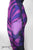Full Bodysuit - Front Zipper - Women's 'Cheshire Cat' Bodysuit -- Costume Sportswear - Purple&Pink Cat With Fat Tail