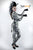 Full Bodysuit - Front Zipper - Women's 'ZEBRA' Bodysuit - Sportswear/costume