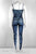 Women's 'BLUE LEOPARD' Unitard - sportswear/costume