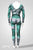 BodyMapped Sexy Mummy Scoop Neck Pull Up Bodysuit - Cosplay | Athletics | Performance