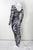 Zebra PullUp-Scoop Neck Catsuit with no Zipper- Cosplay | Athletics | Performance