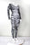 Zebra PullUp-Scoop Neck Catsuit with no Zipper- Cosplay | Athletics | Performance