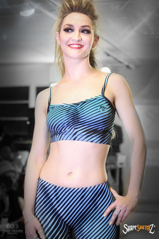 Top/Shirt/Tank/Bra - Women's 'ILLUSION' Sport Tank/Bra