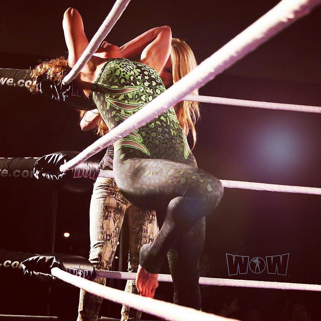 Custom costumes for television's Women of Wrestling Entertainment