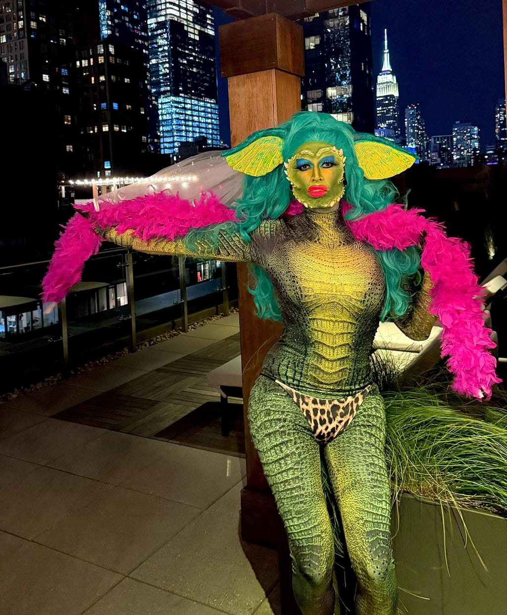 Women's Alien Species Costume Catsuit