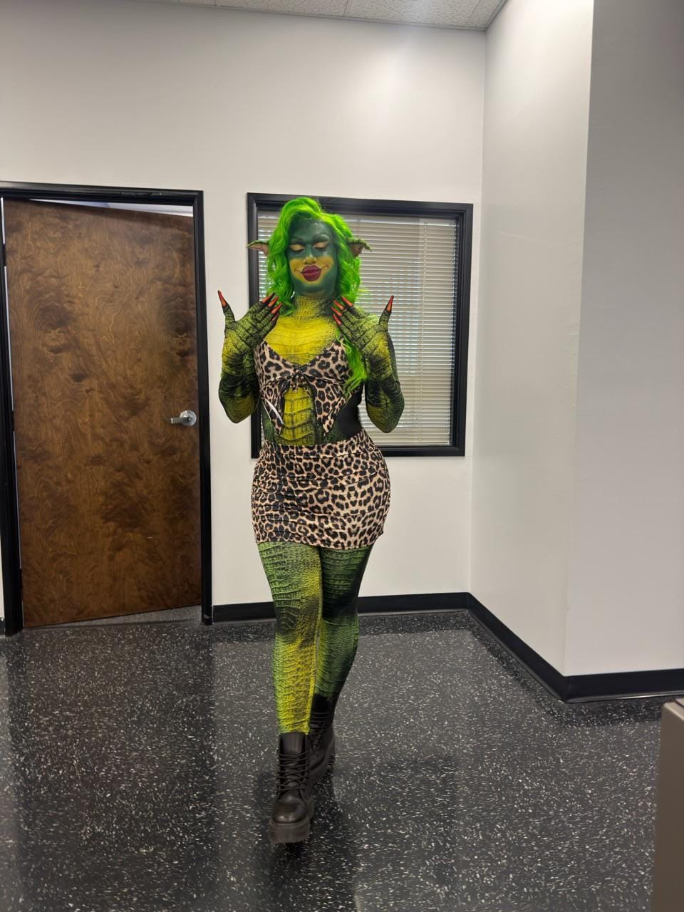 Women's Alien Species Costume Catsuit