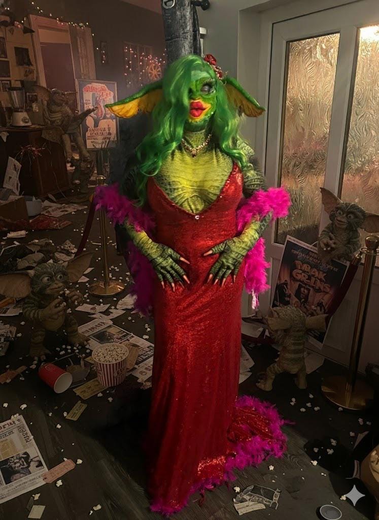 Women's Alien Species Costume Catsuit
