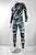 Men's Mummy Costume Bodysuit – Wrapped Bandage Print, Back Zip