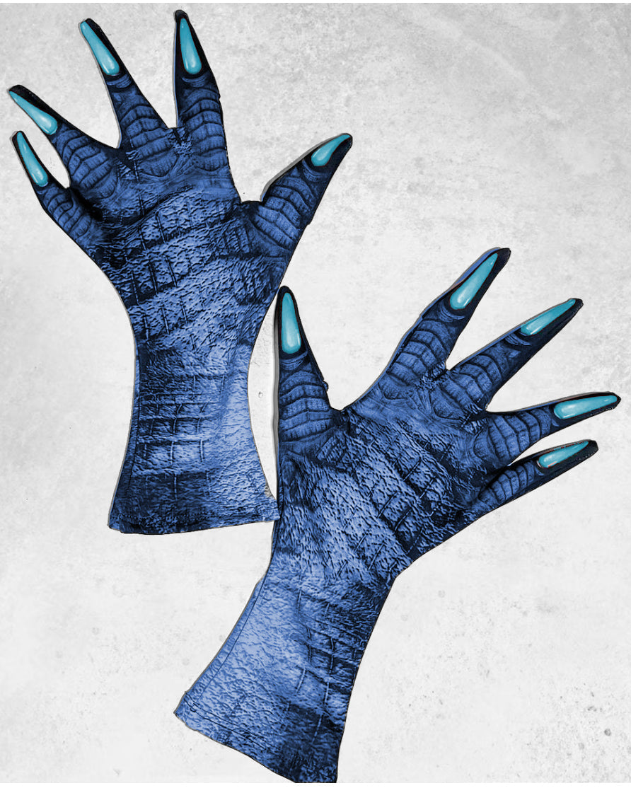 Species Gloves | Alien | Dragon | Convertible-Fingerless Gloves