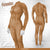 Women's Patoodie Nude Illusion Muscle Base Costume Bodysuit