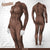 Women's Patoodie Nude Illusion Muscle Base Costume Bodysuit