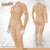 Women's Patoodie Nude Illusion Muscle Base Costume Bodysuit