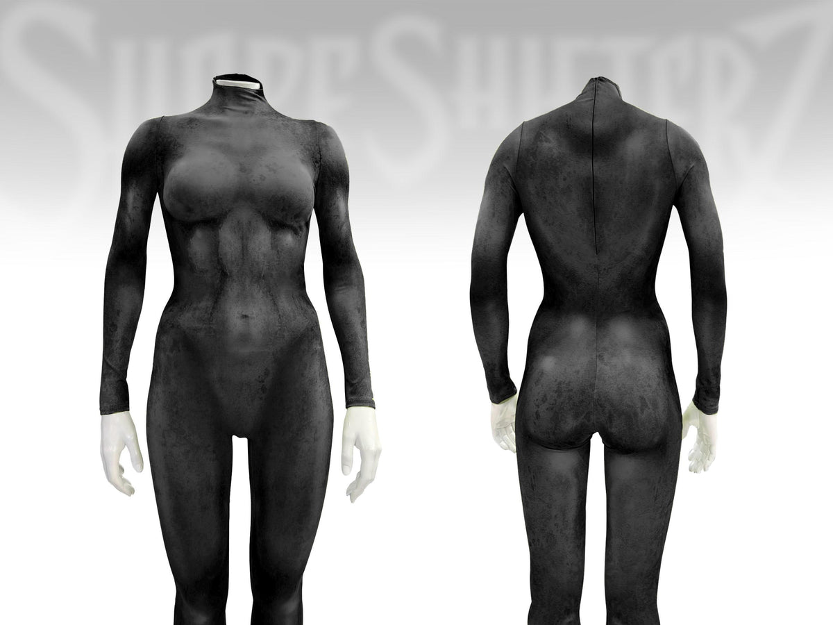 Women's creature skin catsuit, color option