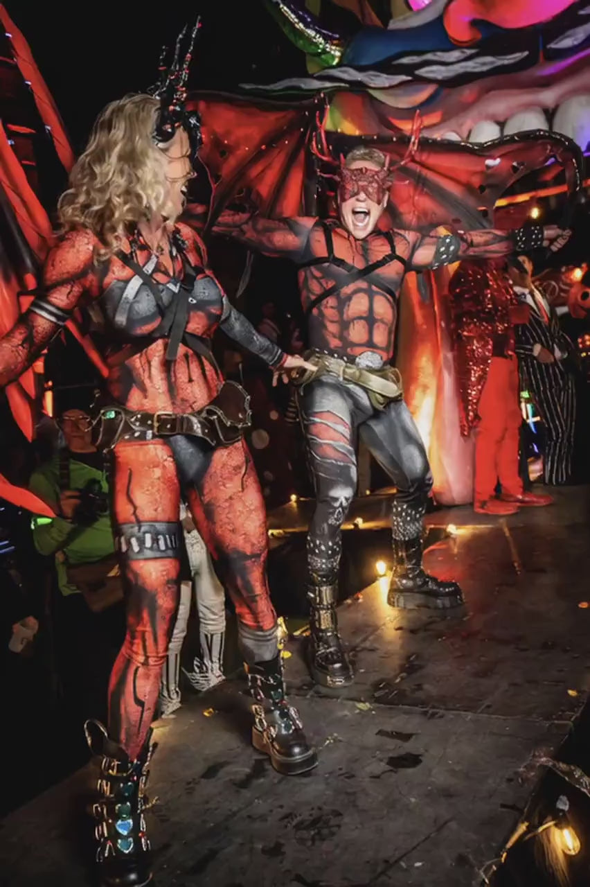 Apocalyptic Costume Catsuit - Rockstar