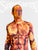 Men's Fire Man Burning Costume Bodysuit