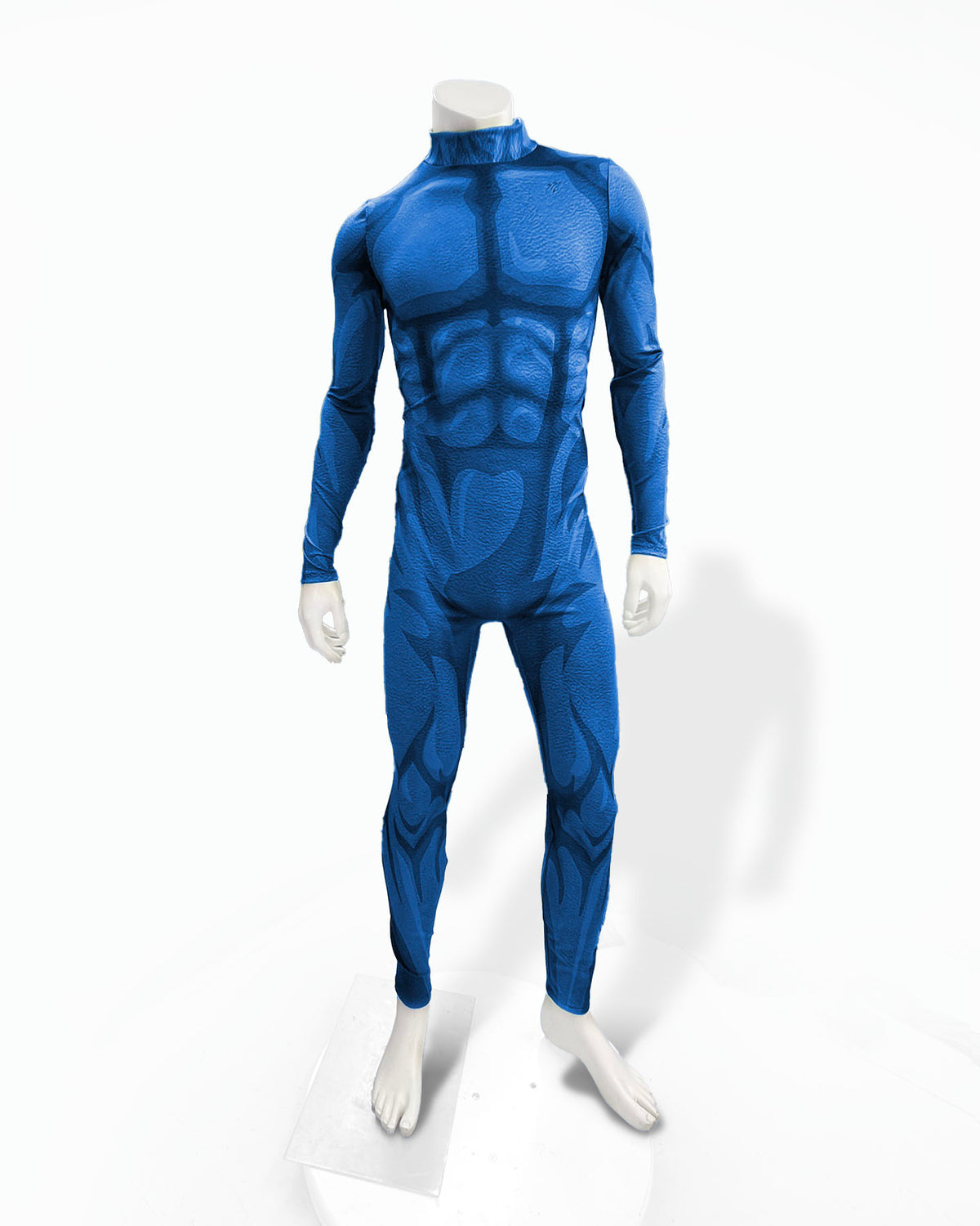 Men's Comic SuperSuit Custom Colored Muscle Base Costume Bodysuit – Color Block Panels
