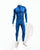 Men's Comic SuperSuit Costume Bodysuit – Color Block Panels, Back Zip