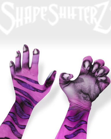 Unisex Grinning Cat Gloves – Faux Fur (sku)