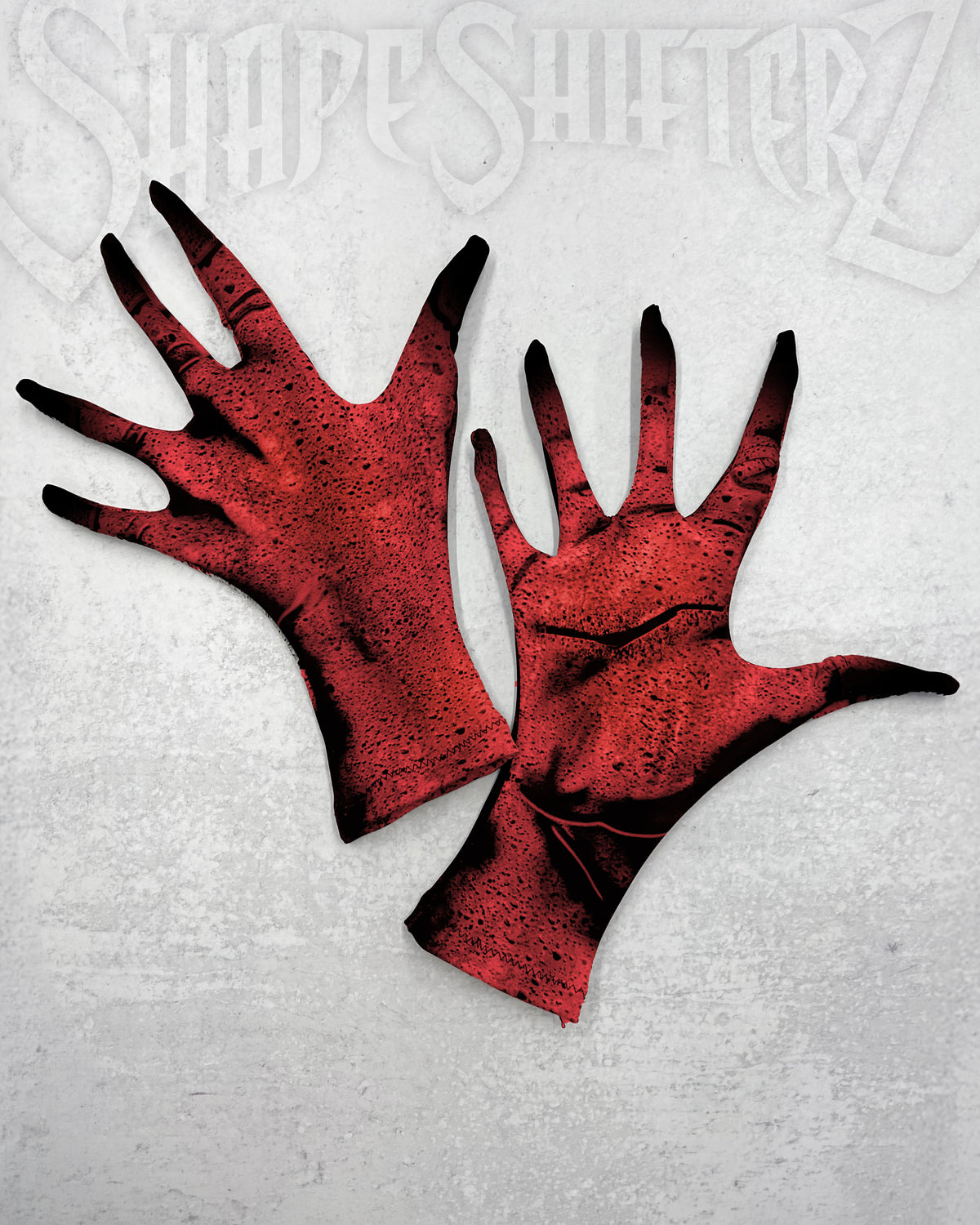 Apocalyptic Costume Unisex Gloves – Touchscreen Thumb & Index, Rockstar