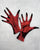 Apocalyptic Costume Unisex Gloves – Touchscreen Thumb & Index, Rockstar - Demon