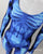 Blue X-Ray Skeleton Costume Catsuit – Pull-On, Open Neck