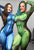 Women's Super Suit Costume Catsuit