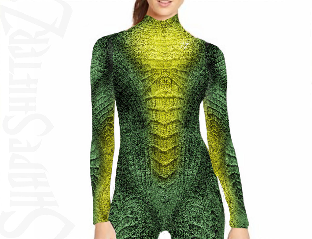 Women's Alien Species Costume Catsuit