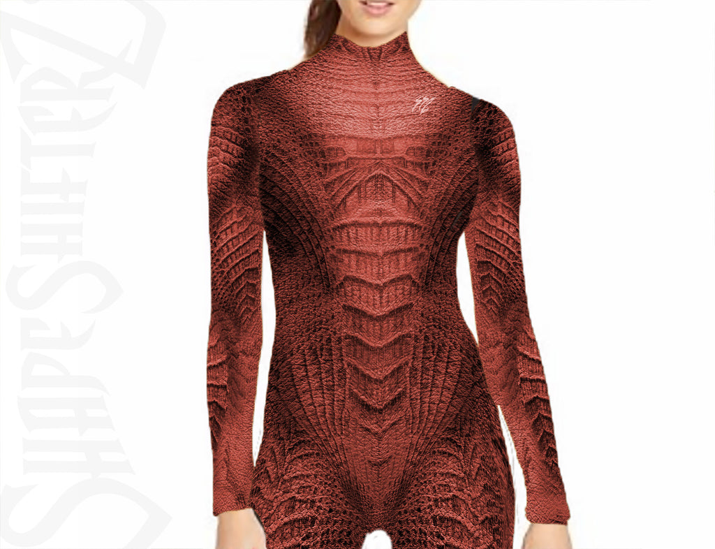 Women's Alien Species Costume Catsuit