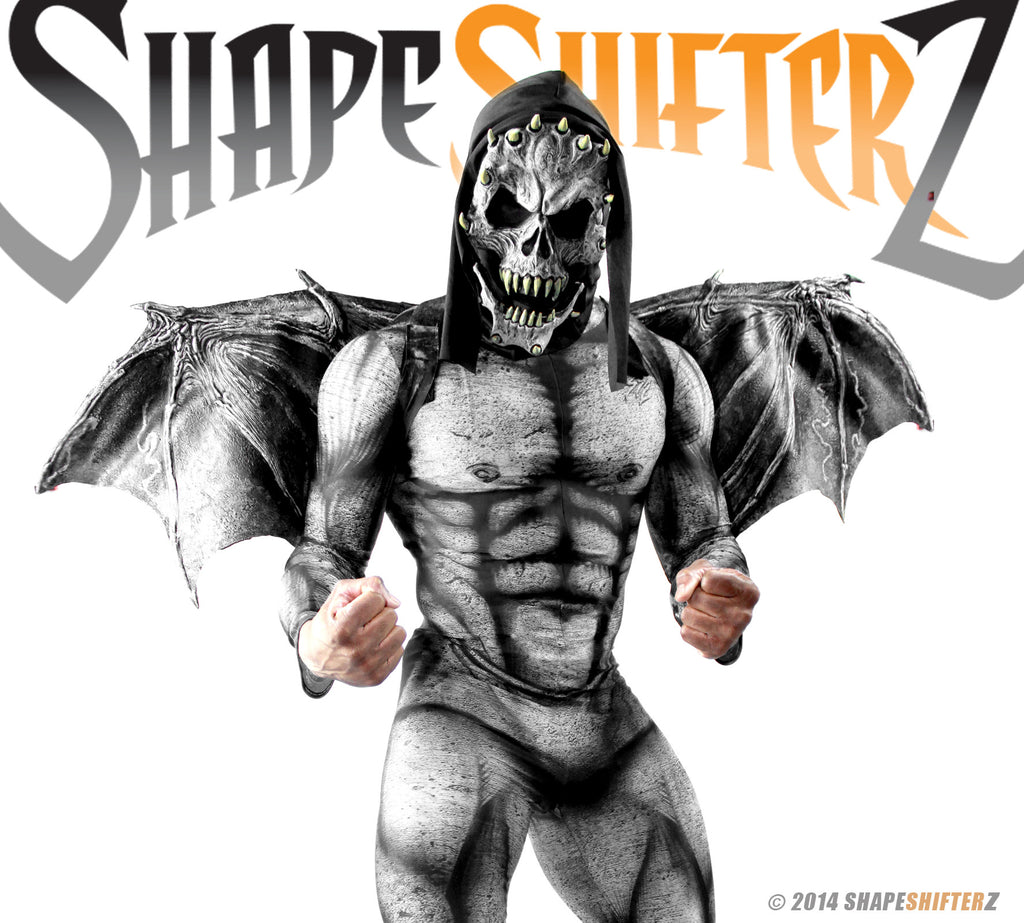 Men's Gargoyle Costume Bodysuit
