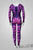 ScoopNeck, PullUp, Pink/Purple Cheshire Catsuit/Bodysuit - Cosplay | Athletics | Performance