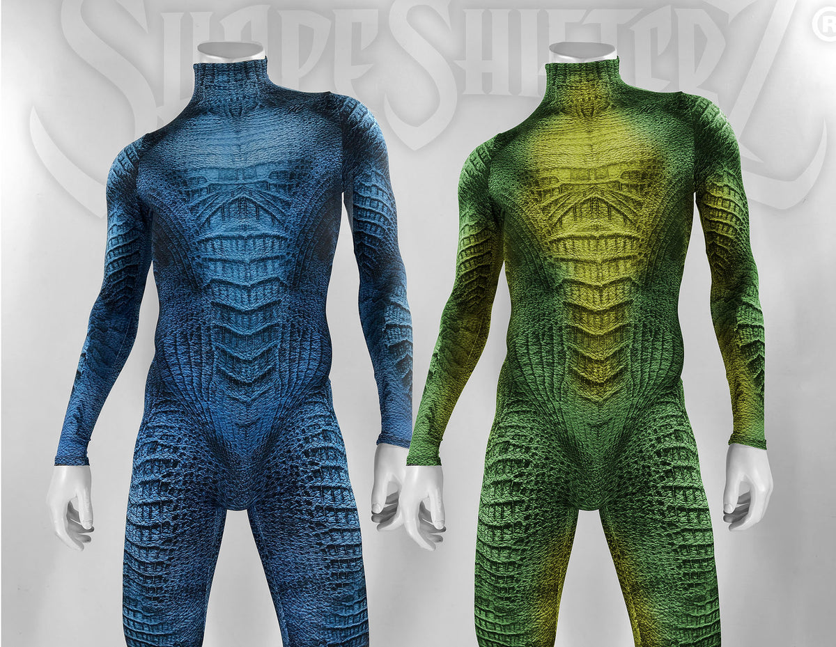 Men's Alien Species Costume Bodysuit
