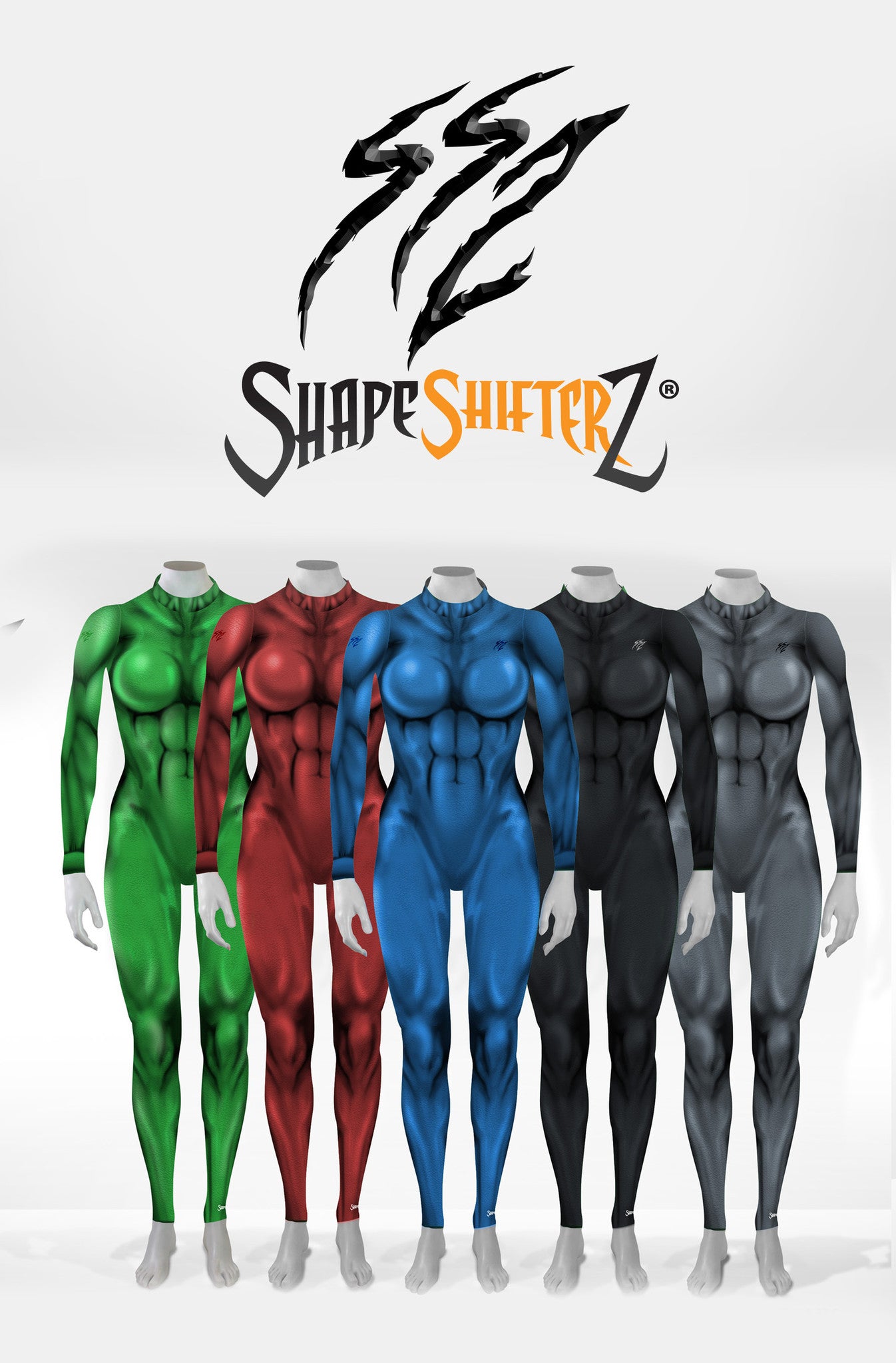 The Original ShapeShifterZ Men's SuperSuit! Streamlined for sports and
