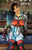 Full Bodysuit - Front Zipper - Women's 'Stitched Doll' Bodysuit  -- Sportswear/costume