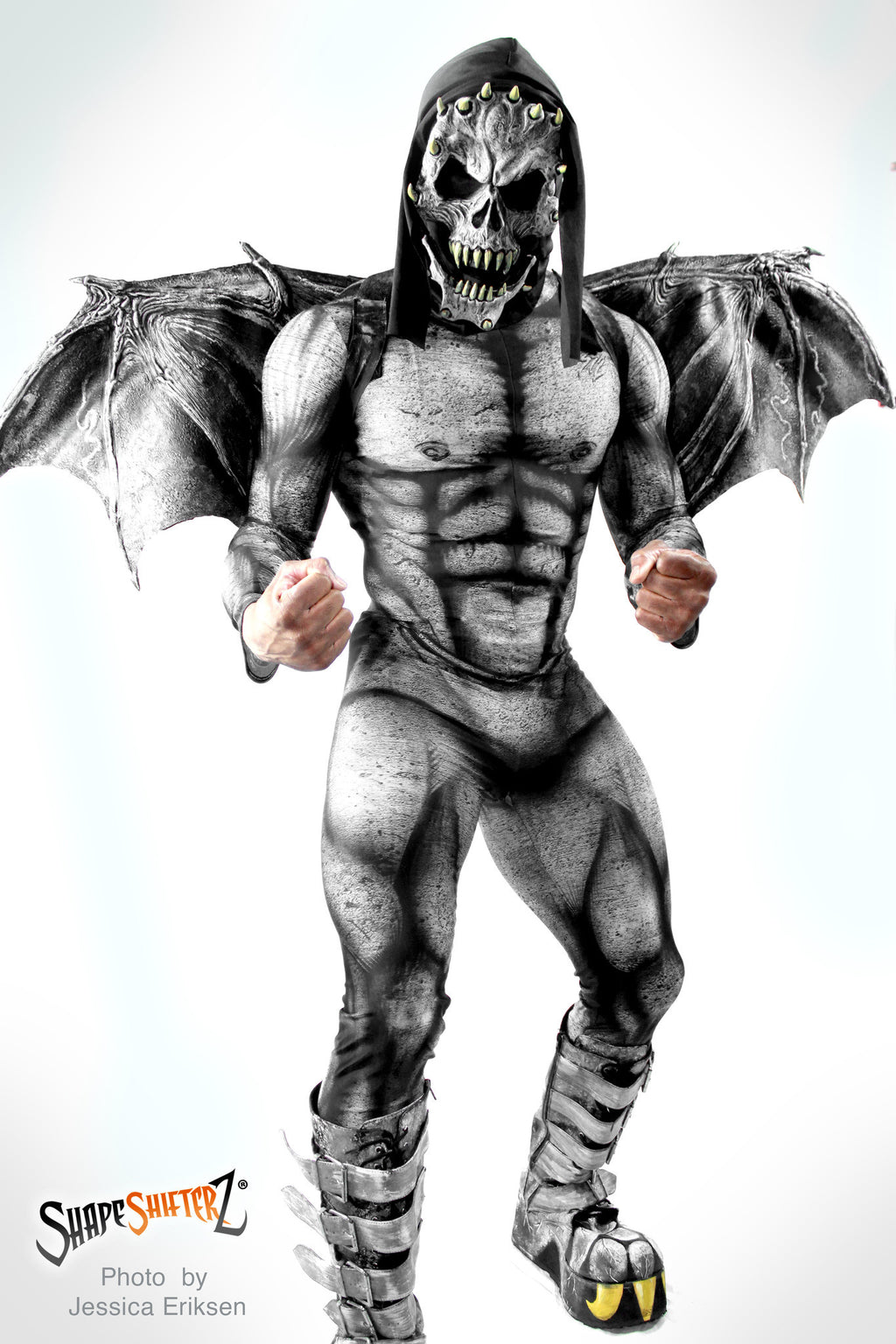 Full Bodysuit (Zips Up In The Back) - Men's 'BEAST' Bodysuit <br> - Sportswear/Costume -BodySuit Only