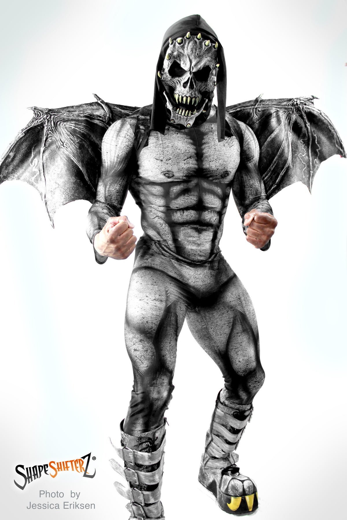 Full Bodysuit (Zips Up In The Back) - Men's 'BEAST' Bodysuit <br> - Sportswear/Costume -BodySuit Only