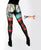 Leggings - Woman's 'LOVE VOODOO DOLL' Leggings -- Sportswear/costume