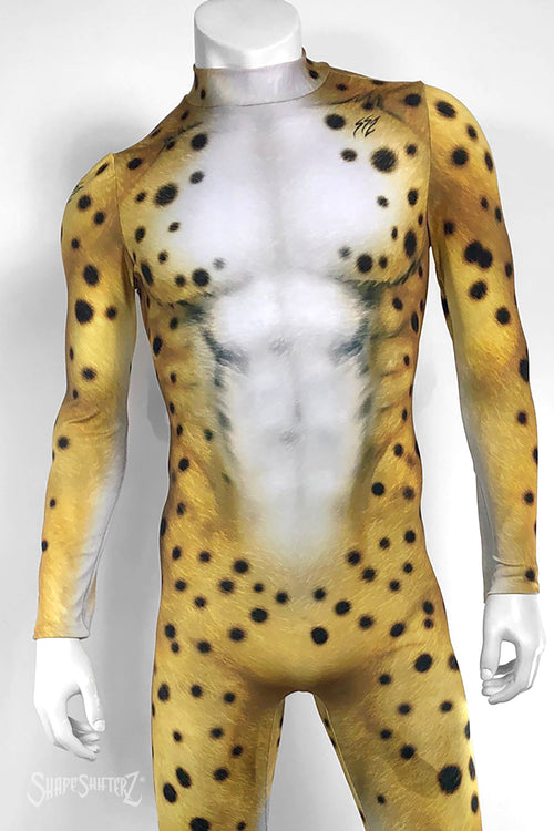 Men's Cheetah Costume Bodysuit