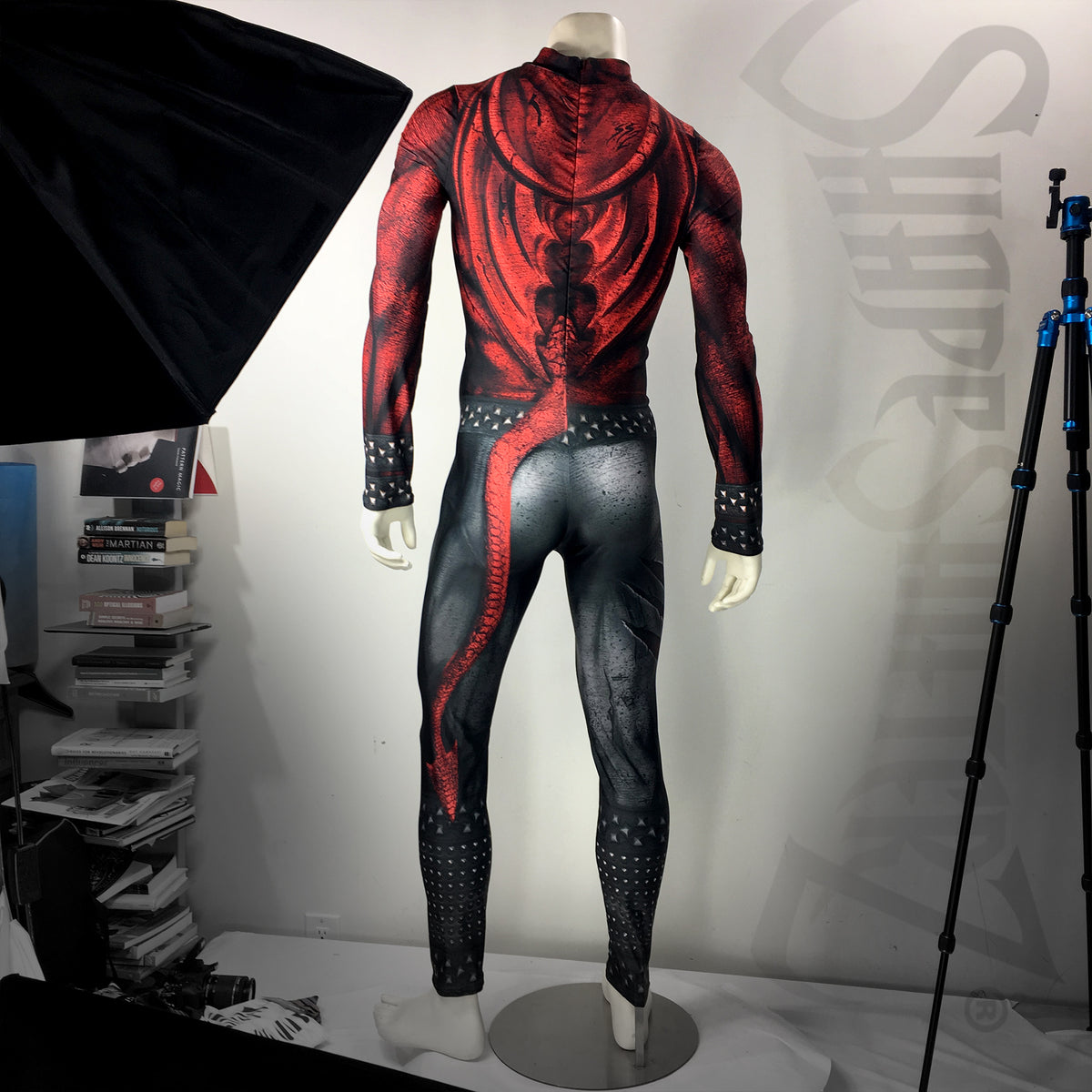 Men's Evil Rockstar / Devil Costume Bodysuit