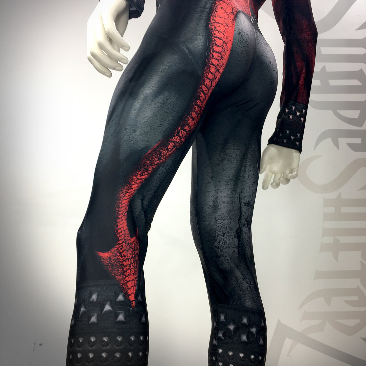 Men's Evil Rockstar / Devil Costume Bodysuit