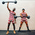 Figure-Enhancing | Striped Strong Man Singlet Powerlifting