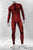 Cosplay Halloween bodysuit superhero onesie The Flash costume devil demon acro yoga aerialist mens