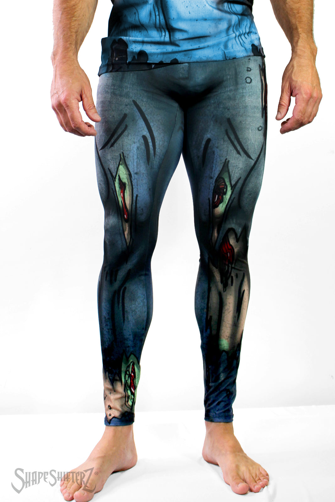 Men's Zombie Costume Leggings
