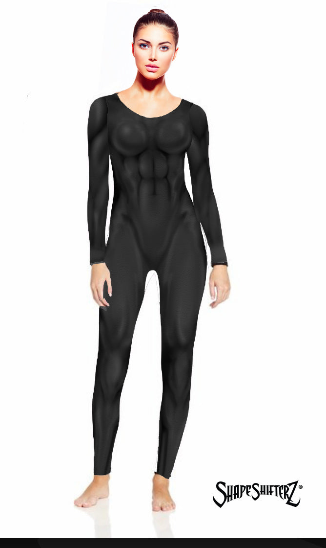 Women's SuperSuit Costume Catsuit – Scoop Neck, Pull-Up Fit