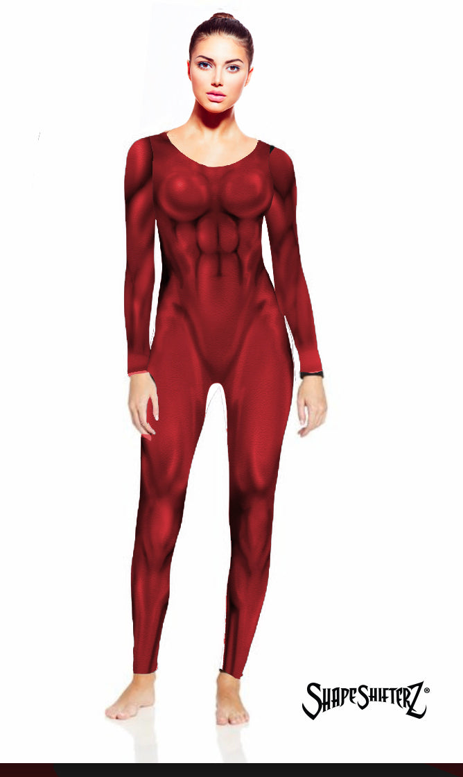 Women's SuperSuit Costume Catsuit – Scoop Neck, Pull-Up Fit