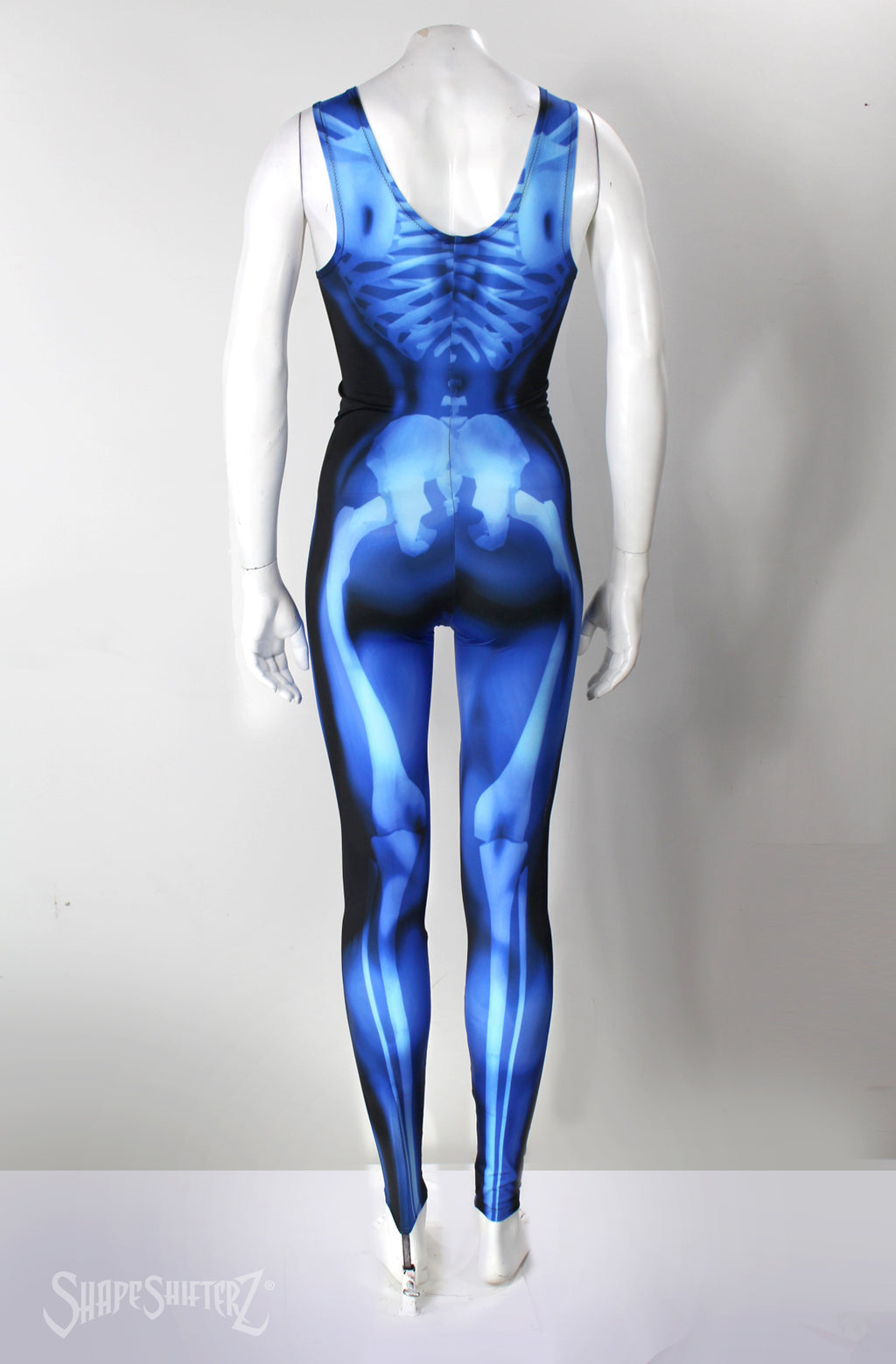 skeleton x-ray Costume for Halloween, acro yoga and burning man