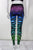 Women's Zebra Unicorn Costume Leggings – Color-Flow Fade Print