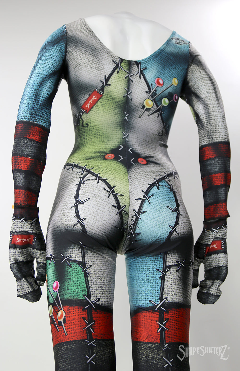 Women's Stitched Doll Costume Catsuit