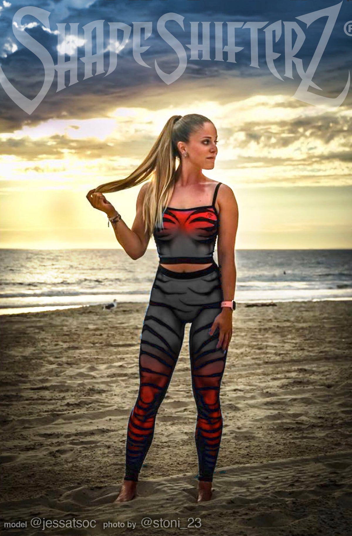 Women's Zebra Costume Tank Top – Fade Print
